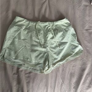 Nike Women's Light Green Shorts